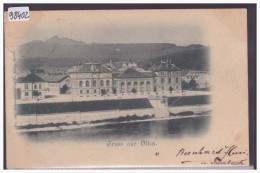 GRUSS AUS OLTEN - ( PLI D'ANGLE ET PLI DIAGONAL ) - Olten