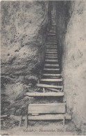 AK Kuhstall Himmelsleiter Stiege Felsen Sächsische Schweiz Kirnitzschtal Bei Bad Schandau Lichtenhain Hinterhermsdorf - Kirnitzschtal