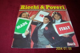 RICCHI & POVERI  ° MADE IN ITALY - Sonstige - Italienische Musik