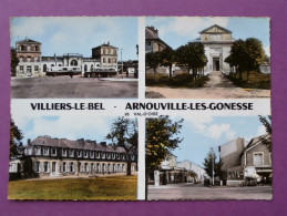 Cpsm 95 VILLIERS LE BEL - ARNOUVILLE LES GONESSE Multivues  Gare Commerces - Villiers Le Bel