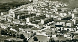 Rarität Rare Flugzeugaufnahme Heidenheim Ostalb Wohngebiet Wohnhäuser Galgenberg Siedlung 1960 Agfa CeKaDe - Heidenheim