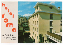 Italie--AOSTE--AOSTA--Hôtel Roma , Cpm Publicitaire éd Brunner Foto Fantoni Rivetta - Aosta