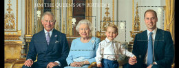 Great Britan  2016  Queen Elisabeth 90yrs      Postfris/mnh/neuf - Unused Stamps