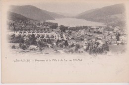 Pionnière . GERARDMER (88) Panorama De La Ville Et Du Lac ( Sur La Gauche, Les Casernes ) - Gerardmer