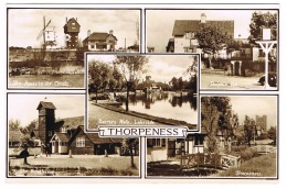 RB 1112 -  Real Photo Multiview Postcard - Thorpeness Suffolk - Dolphin Inn & Windmill - Other & Unclassified