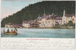 Austria - Hotel Scholastica Am Achensee - Embossed - Achenseeorte