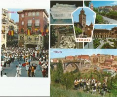 TERUEL Espana Aragon 5 Cards - Teruel