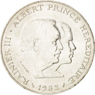 Monnaie, Monaco, Rainier III, 100 Francs, 1982, SPL, Argent, KM:161 - 1960-2001 Nieuwe Frank