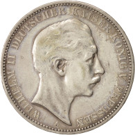 Monnaie, Etats Allemands, PRUSSIA, Wilhelm II, 3 Mark, 1910, Berlin, TTB - Sonstige & Ohne Zuordnung