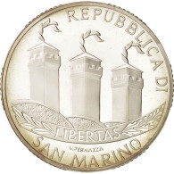 San Marino, 10 Euro, 2002, FDC, Argent, KM:449 - San Marino