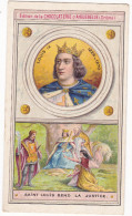 LOUIS IX. - Saint-Louis Rend La Justice. Chromo Didactique - Aiguebelle