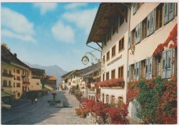 SUISSE,SWITZERLAND,SWISS, HELVETIA,SCHWEIZ,SVIZZERA ,FRIBOURG,GRUYERES,prés Bulle,HOTEL RESTAURANT - Bulle