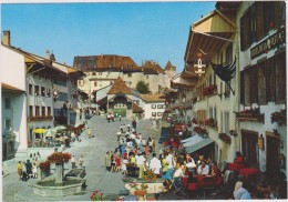 SUISSE,SWITZERLAND,SWISS, HELVETIA,SCHWEIZ,SVIZZERA ,FRIBOURG,GRUYERES,prés Bulle,HOTEL RESTAURANT - Bulle