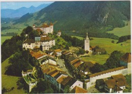 SUISSE,SWITZERLAND,SWISS, HELVETIA,SCHWEIZ,SVIZZERA ,FRIBOURG,GRUYERES,prés Bulle,église,chateau - Bulle