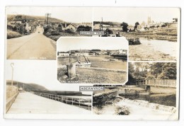 Cpa: ROYAUME UNI - Wales Postcard Aberayron Multiview  - The Harbour, North Road, The Promenade, - Cardiganshire