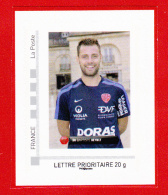 France Collector MONTIMBRAMOI Football Dijon DFCO Baptiste Reynet Lettre Prioritaire 20g Neuf ** - Collectors