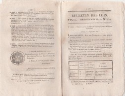 Bulletin Des Lois N° 104 - 1831- Péage Au Port D'Auterive Sur L'Ariège Haute Garonne - Décrets & Lois