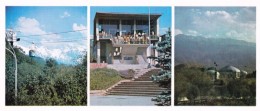 Kazakhstan - Alma Ata Almaty - Cableway - In The Mountains - Printed 1980 - 20.9x8.9 Cm - Kazakhstan