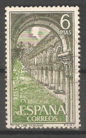 Spain 1969,Las Huelgas Monastery,6p,Scott # 1594,VF USED (A-36) - Abadías Y Monasterios
