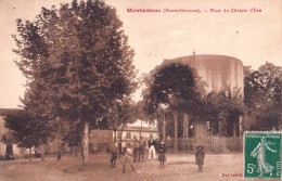 MONTASTRUC(31)1913-place Du Chateau D'eau - Montastruc-la-Conseillère