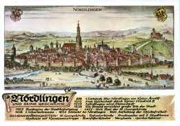 Nördlingen - Stich Von Matthäus Merian - Nördlingen