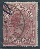 1884-86 REGNO USATO PACCHI POSTALI 50 CENT - RR3935-5 - Postal Parcels