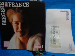 Catalogue De Laine Echantillons-bergere De France-livre Tricot 87/88 - Laine