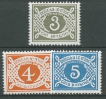 Irland Portomarken 1978 Ziffern P 22/24 Postfrisch - Segnatasse