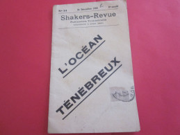 1896 Livret Publicités Médicale-Médecine-Pharmacie-Maladie Femme/Homme-Médicament-Soin-Guérison-L'océan Ténébreux Shaker - Werbung
