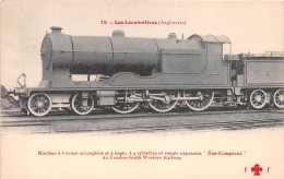 79 - Locomotives En Angleterre - Machine à 6 Roues Accouplées Et à Bogie Du Condon-South Western Railway - Trains