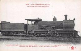 ¤¤   -  209   -   Locomotives   -   EGYPTE   -   Chemin De Fer De L'Etat Egyptien  -  ¤¤ - Trains