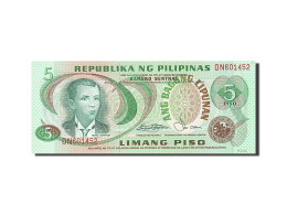 Billet, Philippines, 5 Piso, 1978, Undated, KM:160c, SPL - Filipinas