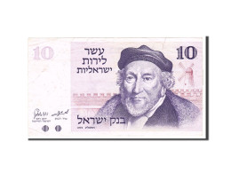 Billet, Israel, 10 Lirot, 1973, Undated, KM:39a, TTB - Israel