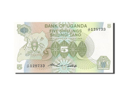 Billet, Uganda, 5 Shillings, 1982, Undated (1982), KM:15, SPL - Uganda