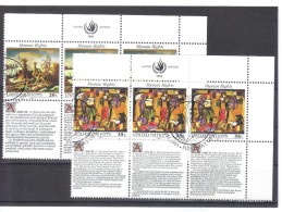 MAH575 VEREINTE NATIONEN UNO NEW YORK 1993  Michl 651/52 2 SECHSERBLÖCKE Used / Gestempelt - Used Stamps