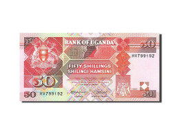 Billet, Uganda, 50 Shillings, 1987, 1989, KM:30b, NEUF - Ouganda