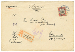 AUS - WELTKRIEG : 1914 40pf Canc. AUS 15.12.14 On REGISTERED Envelope To OKANJANDE. Vvf. - Usati