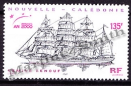 New Caledonia - Nouvelle Calédonie  2000 Yvert 813 Great Sailing Ship L´Emile Renouf - MNH - Unused Stamps