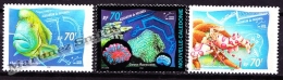 New Caledonia - Nouvelle Calédonie  2000 Yvert 815-17 Sea Fauna, Fishes - MNH - Unused Stamps