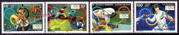 New Caledonia - Nouvelle Calédonie  2000 Yvert 819-22 Sydney Olympic Games, Sports Disciplines - MNH - Unused Stamps