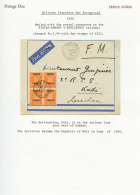 1940 KIDIRA-BAMAKO Sur Enveloppe F.M Pour KATI Taxée Avec SOUDAN 60c TAXE(x4). TTB. - Other & Unclassified