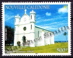New Caledonia - Nouvelle Calédonie  2001 Yvert 851 Qanono Church - MNH - Unused Stamps