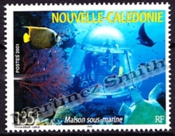 New Caledonia - Nouvelle Calédonie  2001 Yvert 852 Underwater House - MNH - Unused Stamps
