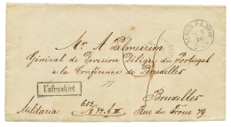 CONFERENCE DE BRUXELLES - DROIT Et DEVOIR Des BELIGERANTS : 1874 BERLIN + Taxe 4 + UNFRANKIRT Sur Lettre Adressée - Other & Unclassified