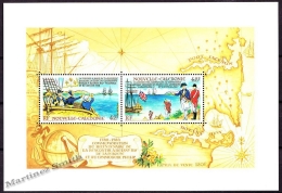 New Caledonia - Nouvelle Calédonie 1985 Yvert BF-8 La Pérouse & Commodore Philip - MNH - Miniature Sheet - Blocks & Kleinbögen