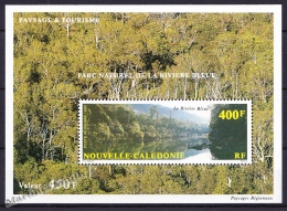 New Caledonia - Nouvelle Calédonie 1992 Yvert BF-12 Tourism & Landscape - MNH - Miniature Sheet - Blocs-feuillets