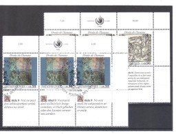 MAH588 VEREINTE NATIONEN UNO GENF 1990  Michl 192/93  2 SECHSERBLÖCKE Used /gestempelt - Used Stamps