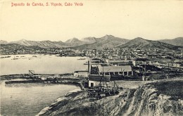 CABO VERDE, SÃO VICENTE, Deposito De Carvão, 2 Scans - Cape Verde