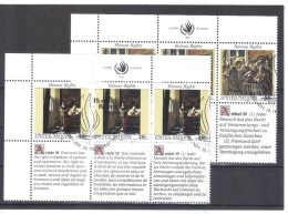 MAH605 VEREINTE NATIONEN UNO NEW YORK 1992  Michl  640/41  2 SECHSERBLÖCKE Used / Gestempelt - Used Stamps