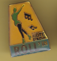 50645- Pin's-Pin Up.roll'in Cote D'azur.patinage... - Patinage Artistique